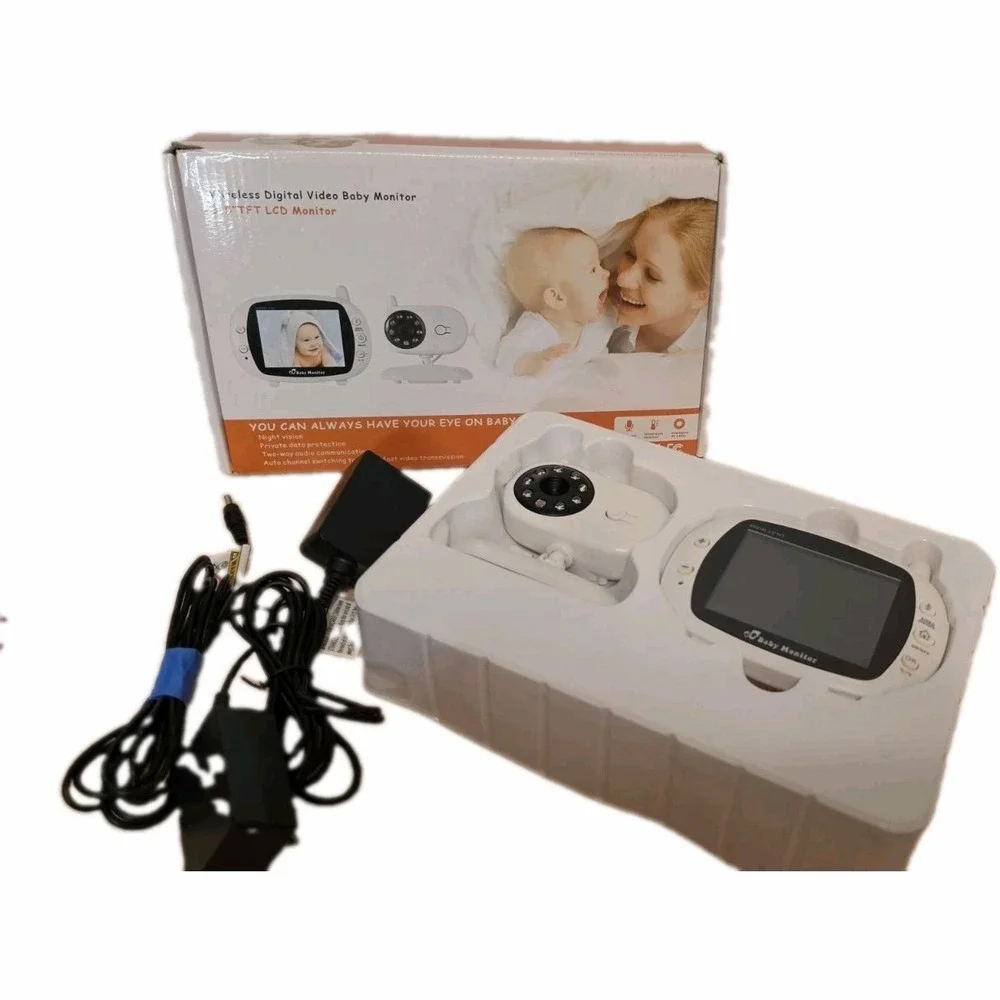 Wireless Digital Video Baby Monitor 3.5 TFT LCD Monitor
